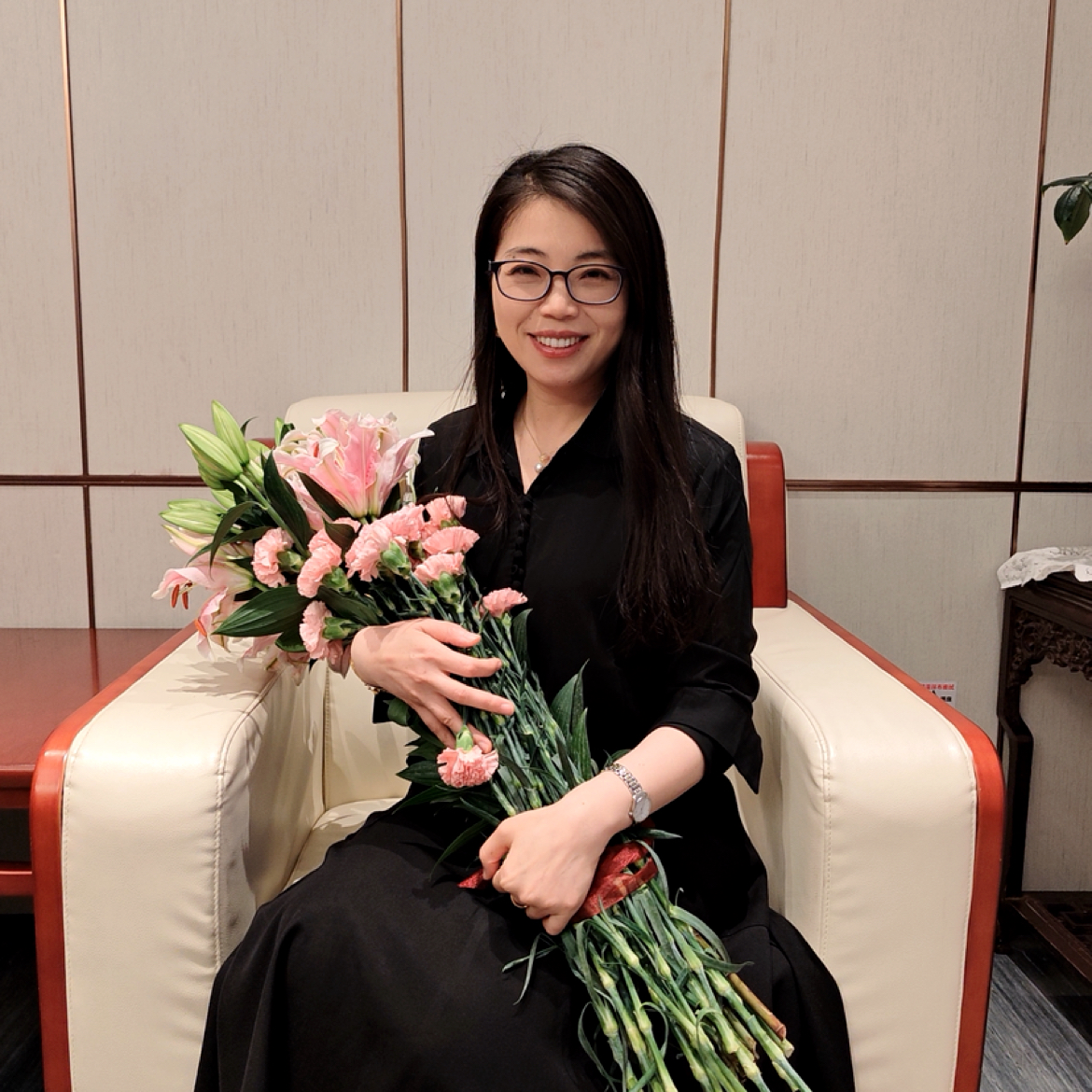 余婧女士的照片