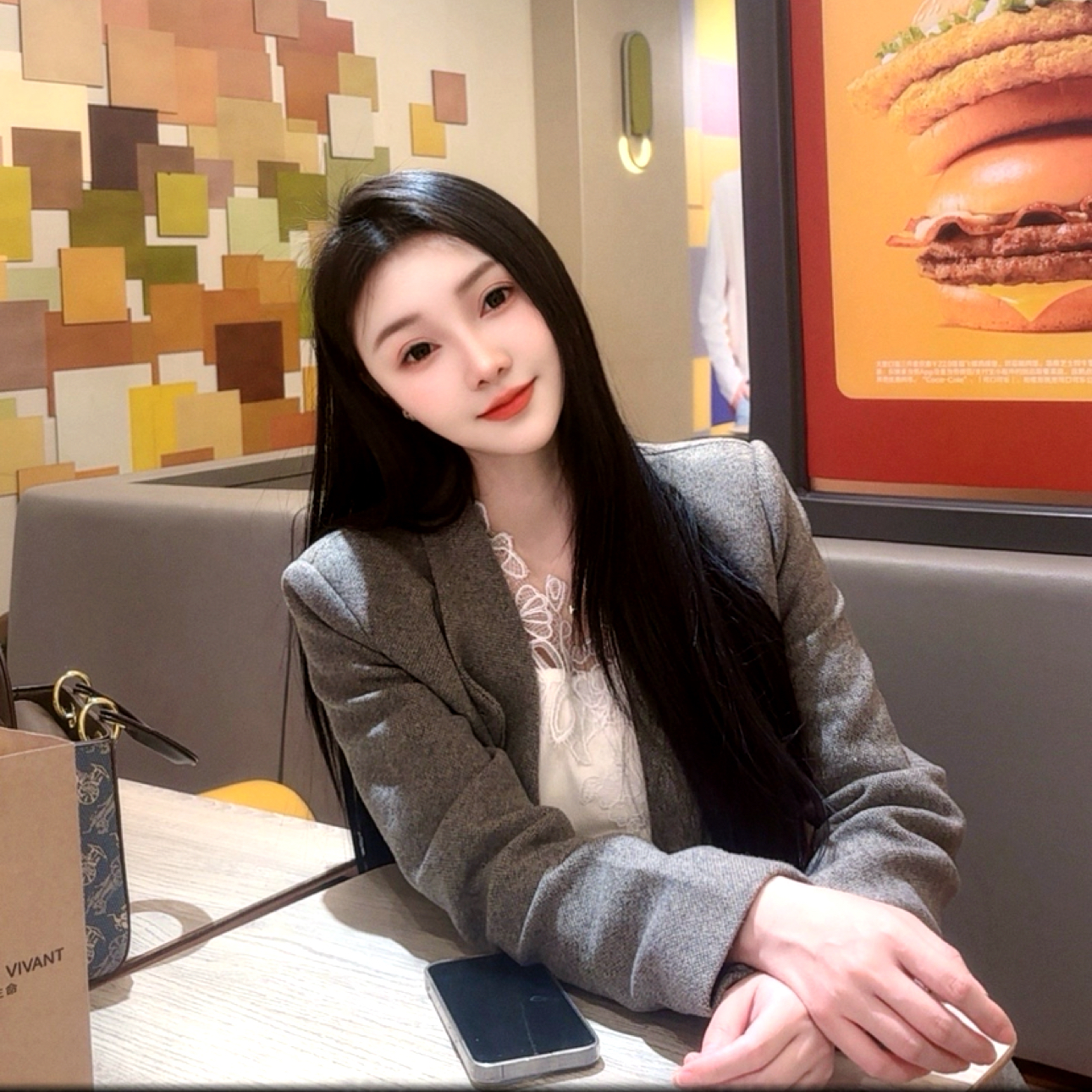 小腿女士的照片