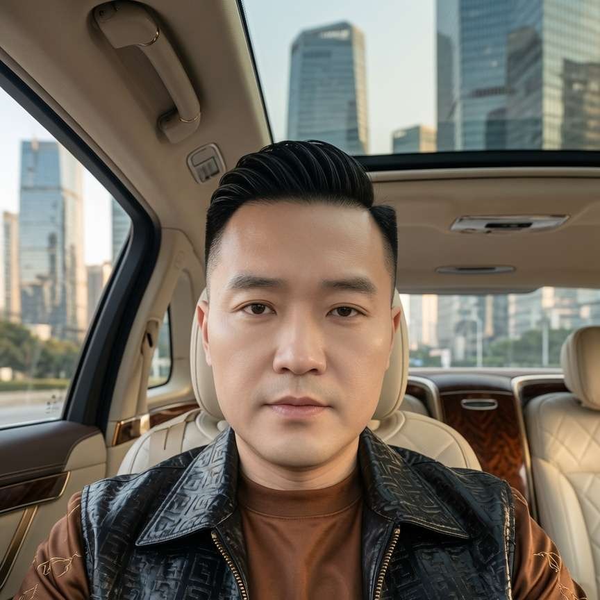 硬汉的照片