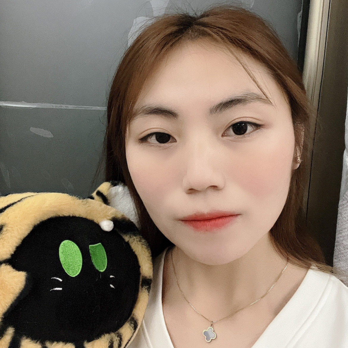 养猫咪的晴的照片