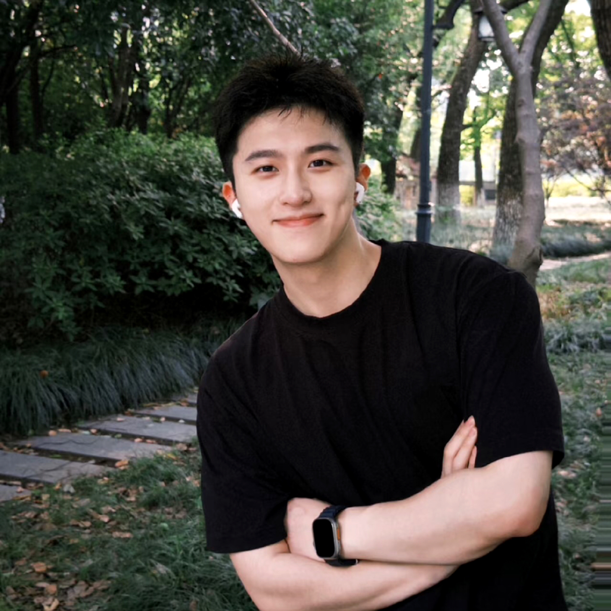 微风荡漾的照片