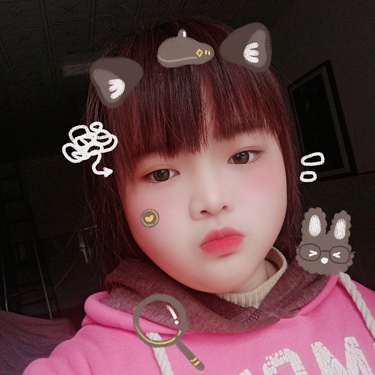 大山爱感性的照片