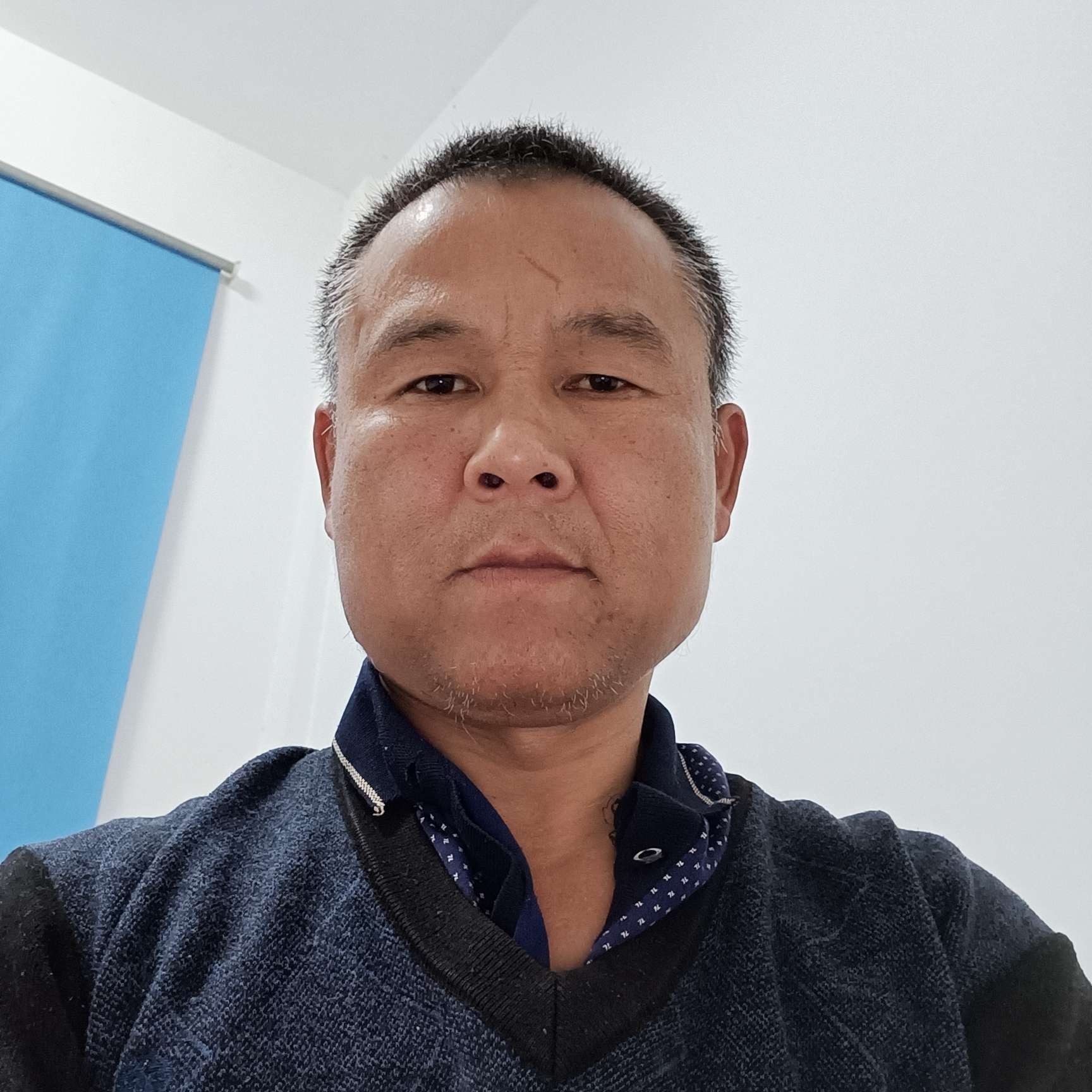 青花苦恋恬静的照片