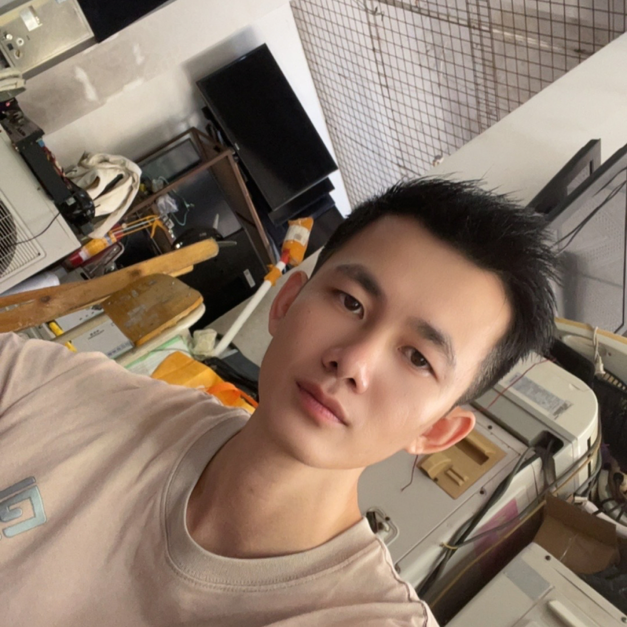 热恋少女的照片