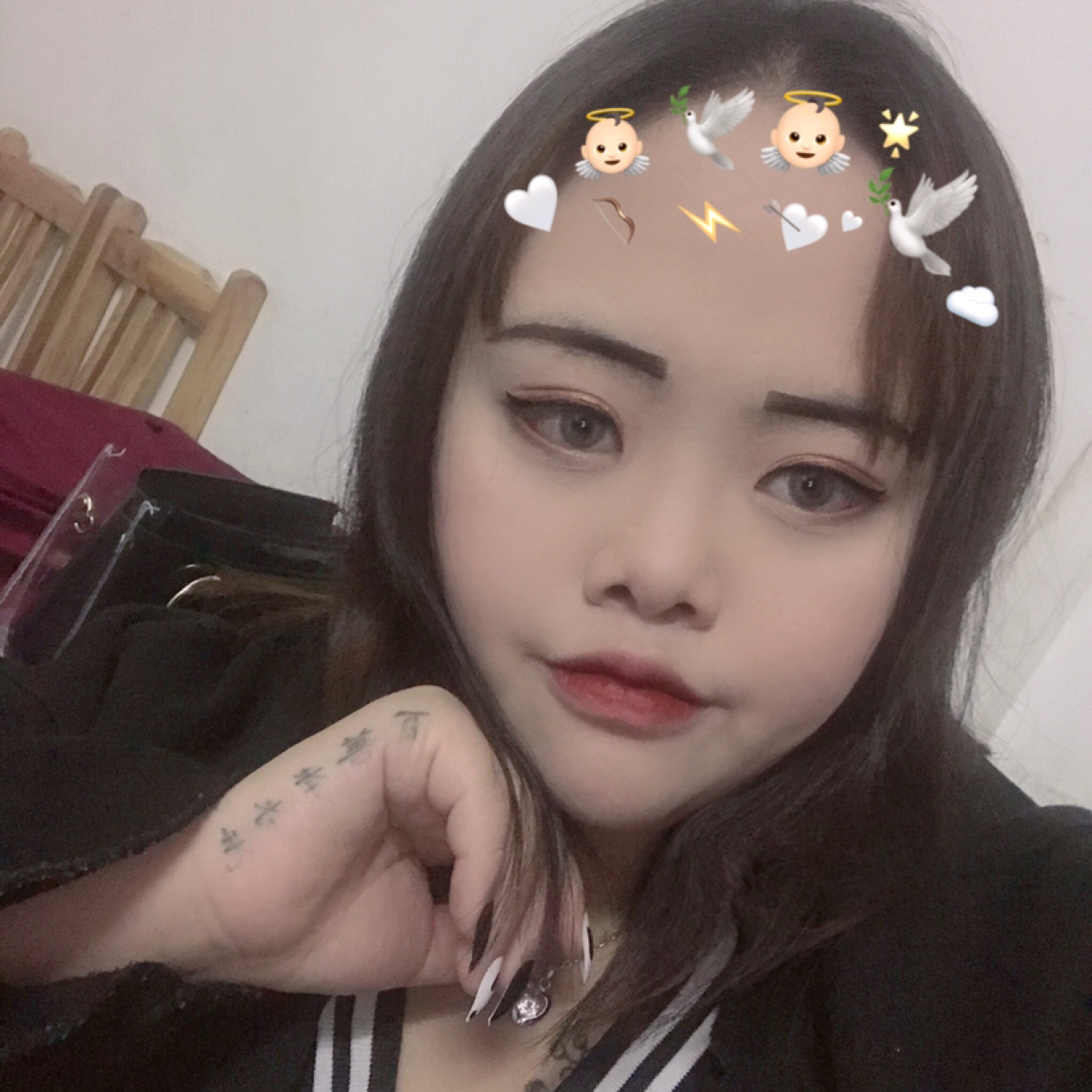 开心吃醋发卡的照片