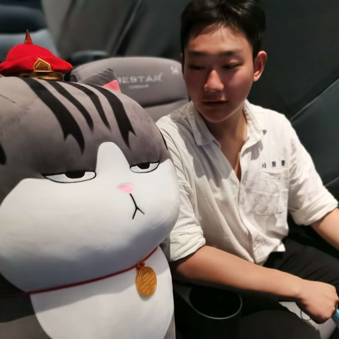 蓝笑的照片